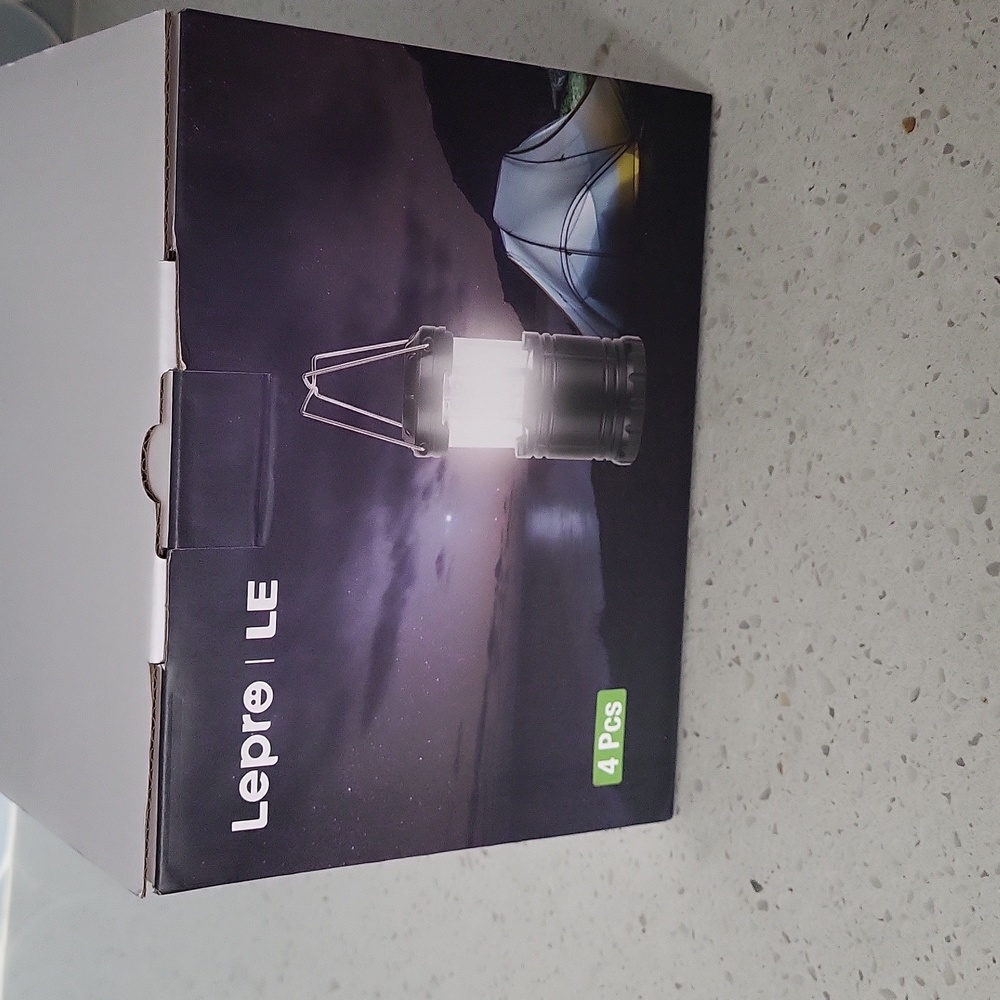 4 led camping lanterns